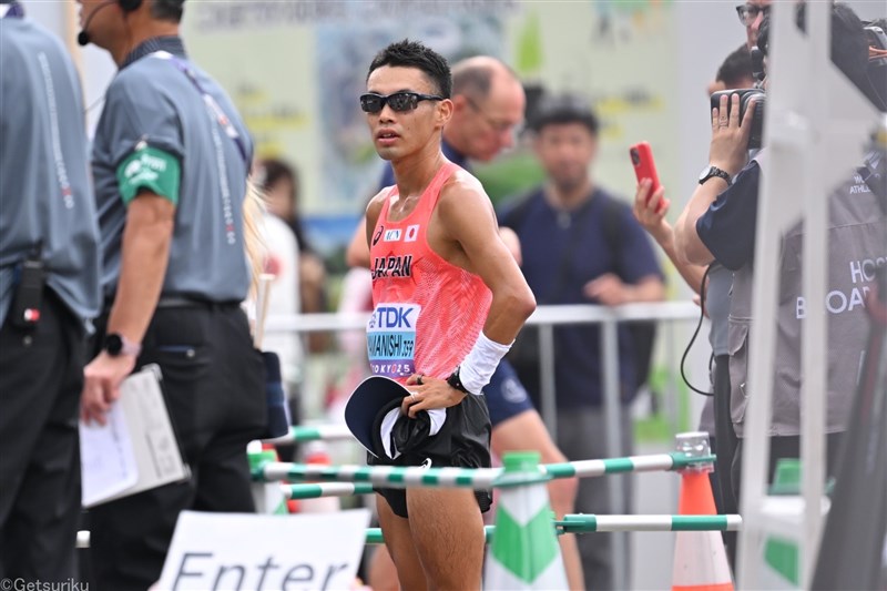 20km競歩世界記録保持者・山西利和は28位 16kmで警告3枚受けて後退もフィニッシュまで歩き切る／東京世界陸上