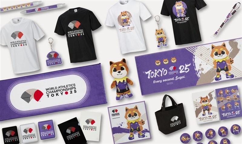 東京世界陸上公式グッズの期間限定ショップ 京王百貨店新宿店で9月11日～23日「りくワン」関連を販売