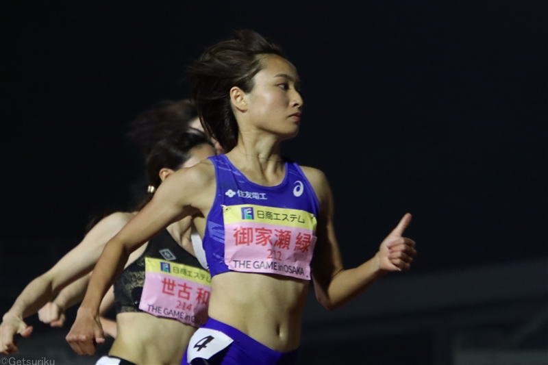 100mのS-Classは御家瀬緑が11秒43、林拓優が10秒24で大会新V 今年は大阪で開催／THE GAME