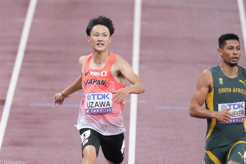 鵜澤飛羽200m準決勝20秒23で組6着 2017年のサニブラウン以来の決勝逃す／東京世界陸上