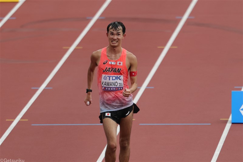 35km競歩 脱水症状の川野将虎「競歩に人生を捧げてきて良かった」症状回復、感謝のコメント／東京世界陸上