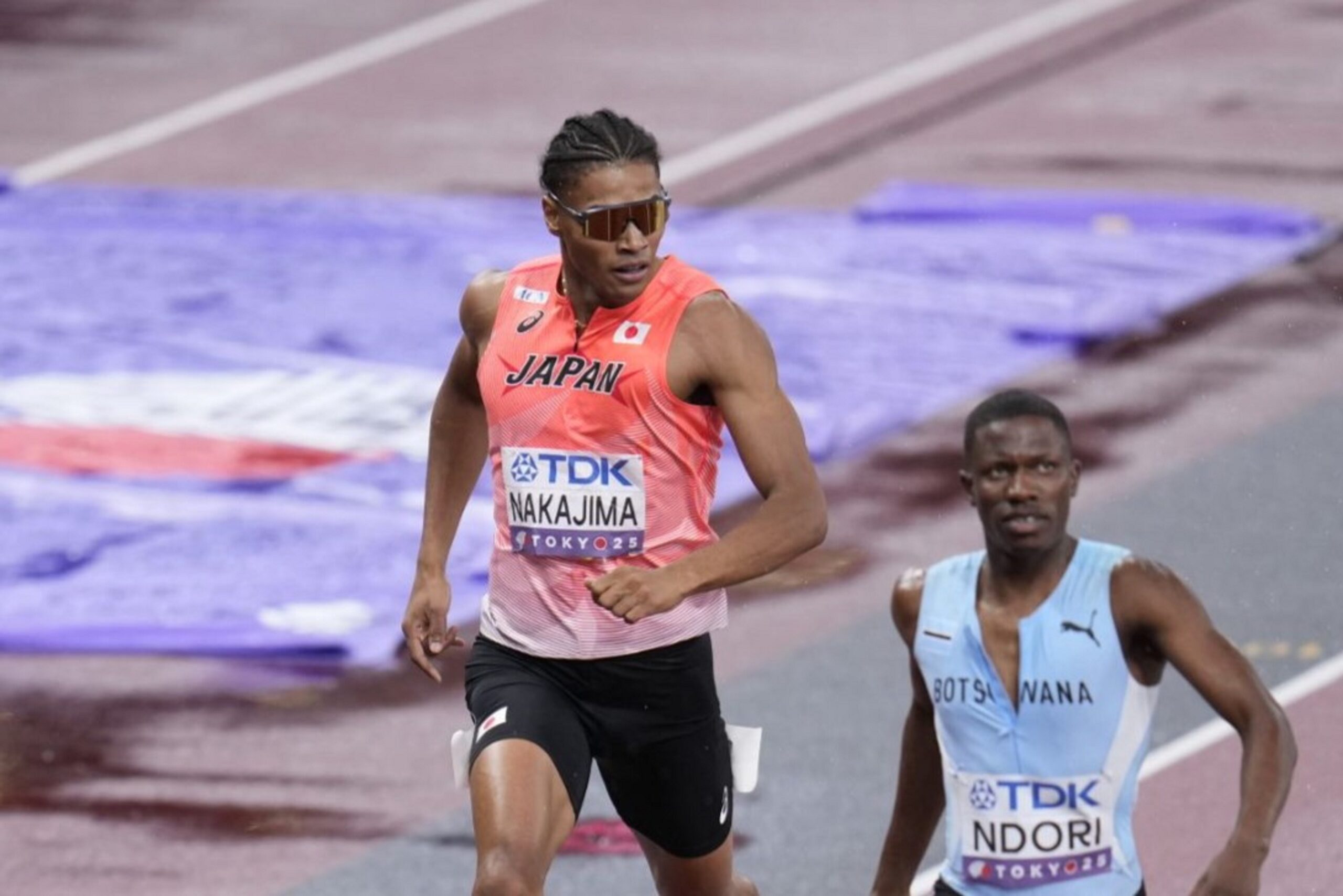 中島佑気ジョセフ400m6位 3レース連続の44秒台で日本選手過去最高位／東京世界陸上