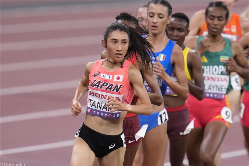 5000m予選・田中希実は14分47秒14で5着通過 4大会連続の決勝進出／東京世界陸上