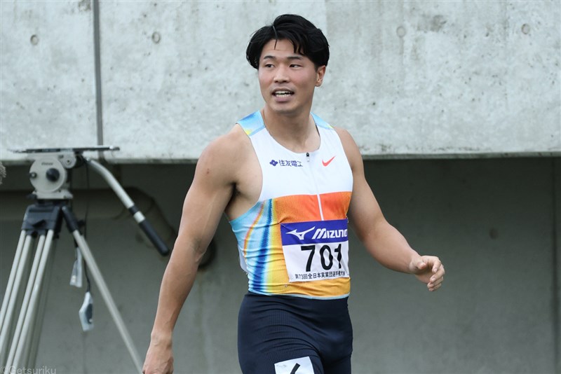 100m小池祐貴が10秒16「意地で勝った」世界陸上後強行も「競技人口増やしたい」／全日本実業団