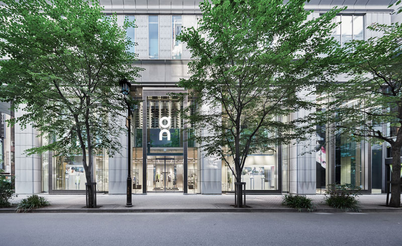 「On Flagship Store Tokyo Ginza」が明日オープン、銀座・並木通りに世界2番目規模のOn旗艦店が誕生