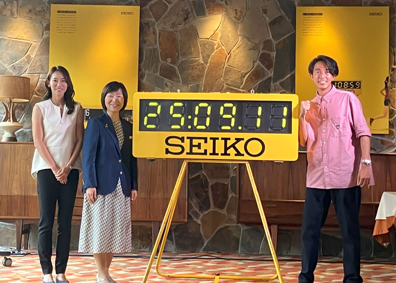 セイコーが“瞬間”を楽しめるメニューを提供する期間限定コラボカフェ「Seiko 0.001 café」がオープン！／東京世界陸上