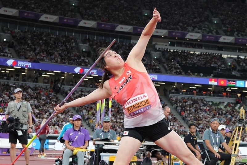 女子やり投・2連覇狙う北口榛花は予選A組で60m38 B組含め上位12人が決勝進出／東京世界陸上