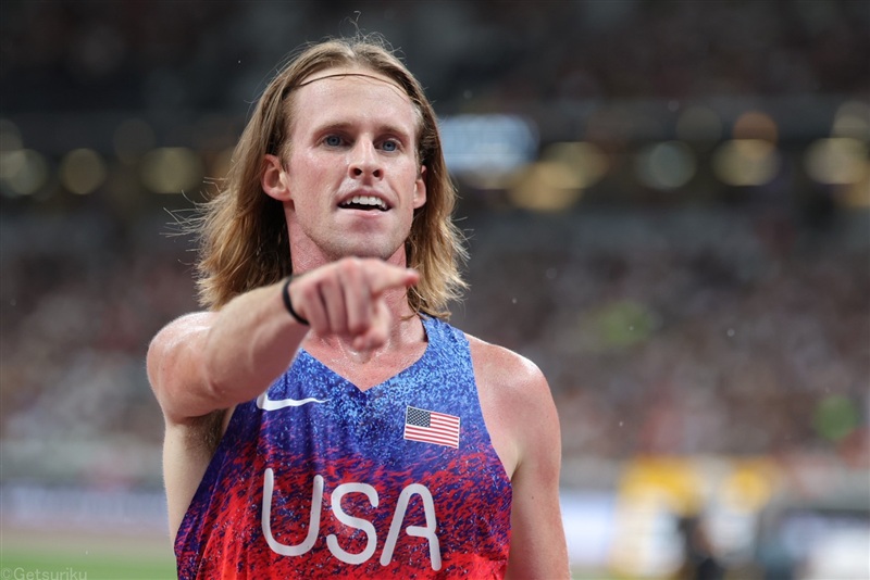 5000m・ホッカーが最後の直線で強烈スパートV 1500m準決勝失格の悔しさ晴らす／東京世界陸上