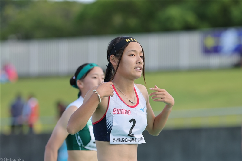 女子100m・山崎心愛が11秒67で快勝 「まだ速い人がいる」 5000m・本田桜二郎が競り勝つ／U20日本選手権