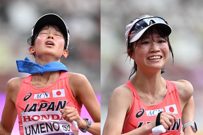 35km競歩 女子15位の梅野倖子「プレッシャーに打ち勝てる選手になりたい」矢来舞香は20位／東京世界陸上