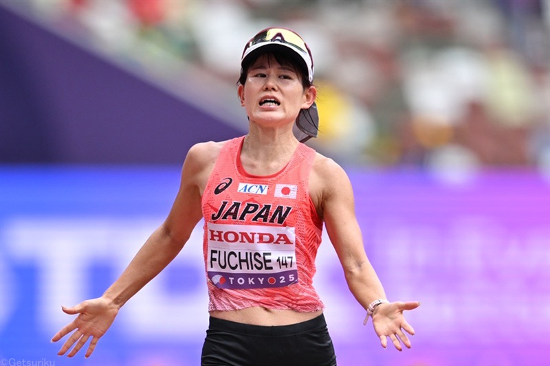 渕瀬真寿美は7度目の世界陸上は35km競歩で21位 アクシデントも乗り越えてフィニッシュ／東京世界陸上
