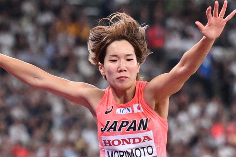 女子三段跳・森本麻里子は13m10 予選敗退も大観衆の国立競技場で記録残す／東京世界陸上