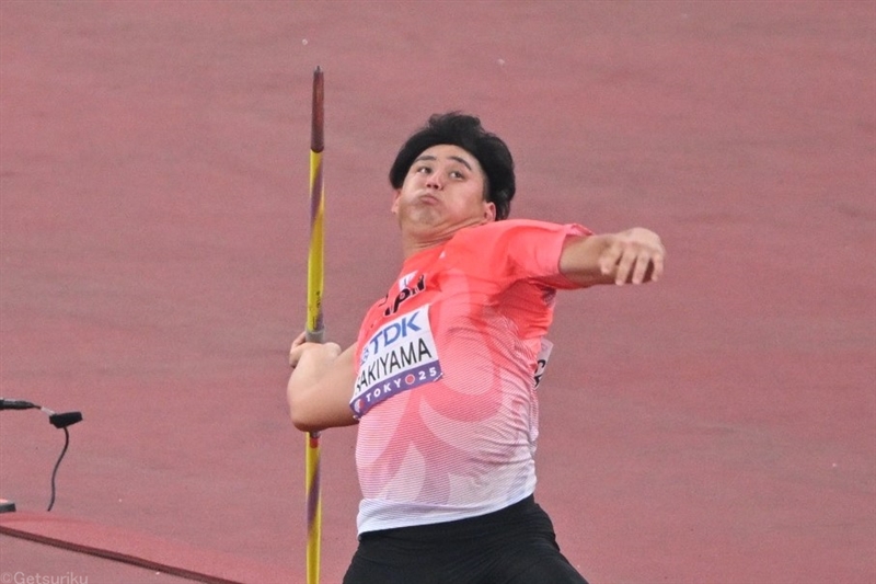 やり投・﨑山雄太は予選A組15位 「身も心も強くなって」 28年ロス五輪が最大目標／東京世界陸上