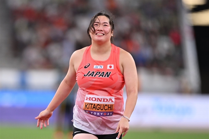 北口榛花は女子やり投予選A組8位 春先からケガに苦しみ「東京があるから練習に戻ろうという気持ちになれた」／東京世界陸上