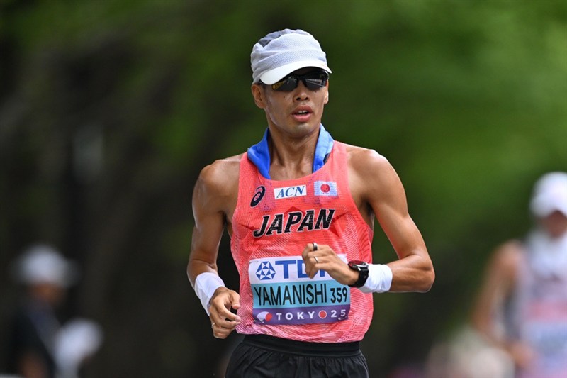 復活V目指した山西利和 まさかの警告3枚で金メダル届かず「自分の感覚と合っていなかった」／東京世界陸上