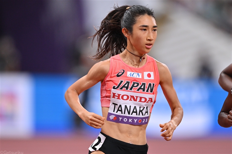 田中希実は5000m15分07秒34で12位 「自分の実力を試したかった」／東京世界陸上