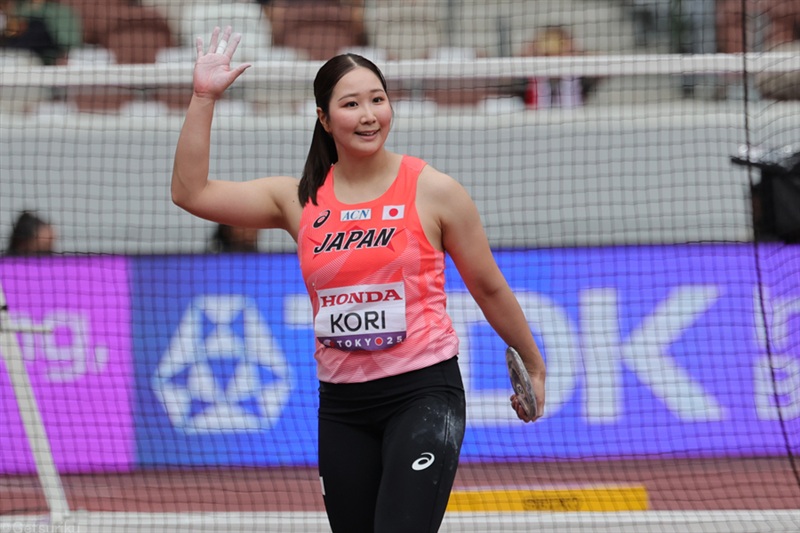 円盤投・郡菜々佳「ここを始まりの日にしたい」3大会ぶり代表つかむ／東京世界陸上
