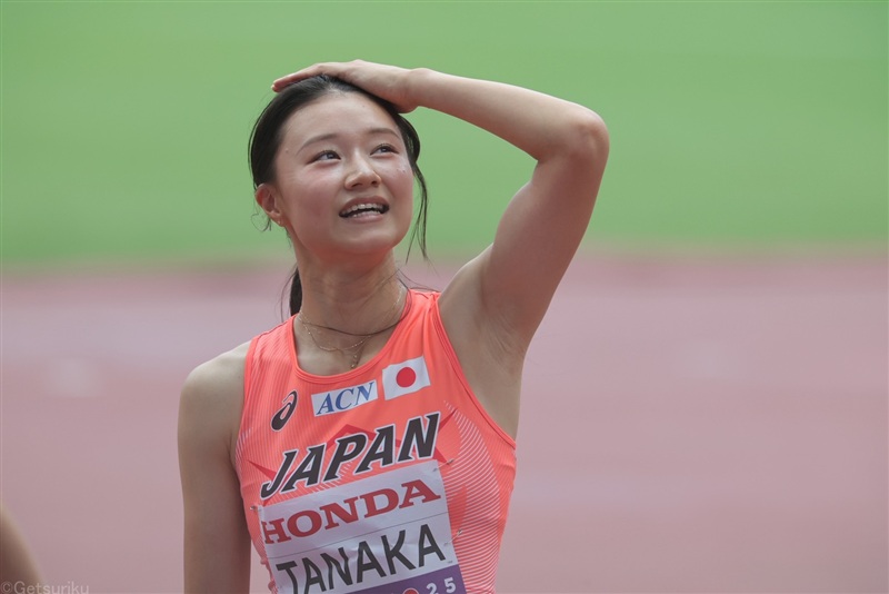 100mH田中佑美は予選落ち「厳しかった」も、地元開催の大舞台に「ありがたい経験」／東京世界陸上