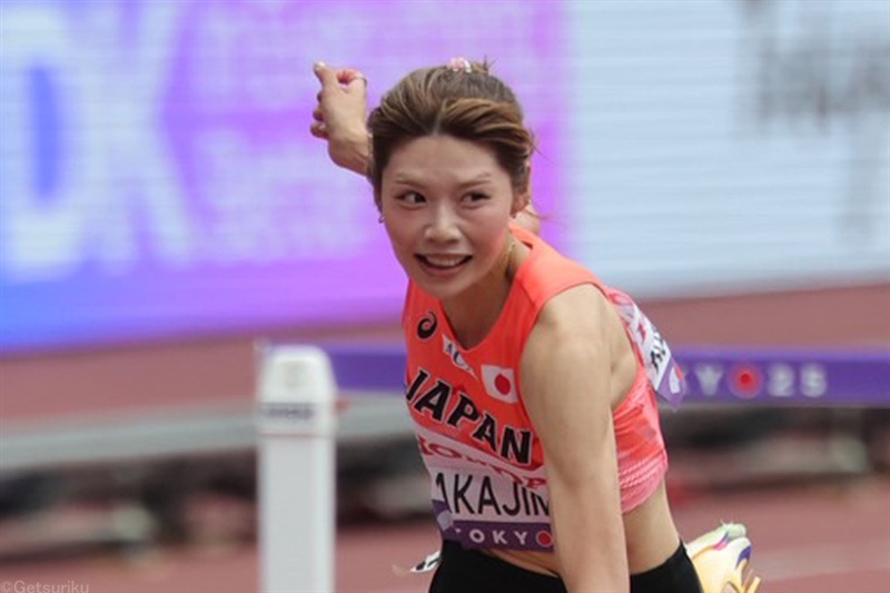 100mH中島ひとみ「日本を背負うというのは重い」初の大舞台で堂々準決勝へ！「まずは楽しみたい」／東京世界陸上