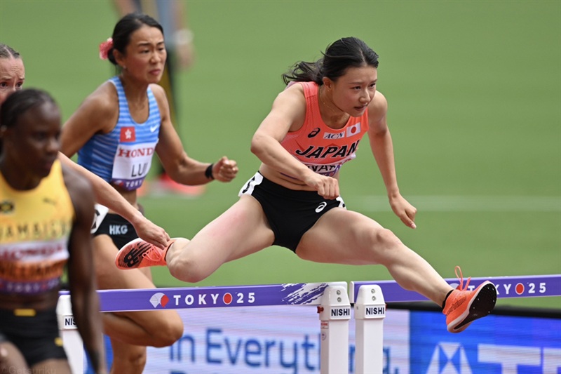 田中佑美は13秒05で予選敗退 好スタートも世界の壁厚く／東京世界陸上