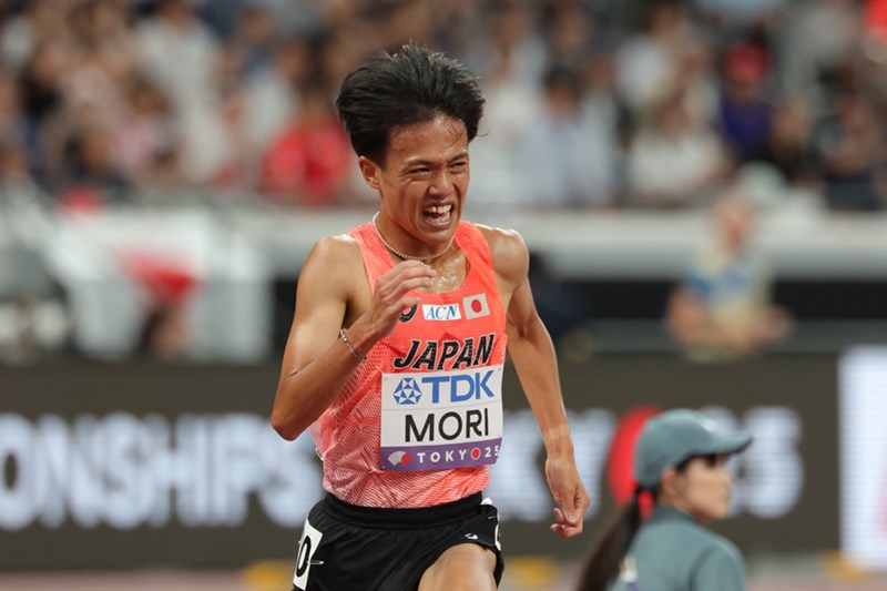 5000m森凪也 13分29秒44の15着 予選通過ならずも終盤まで先頭集団に食らいつく／東京世界陸上