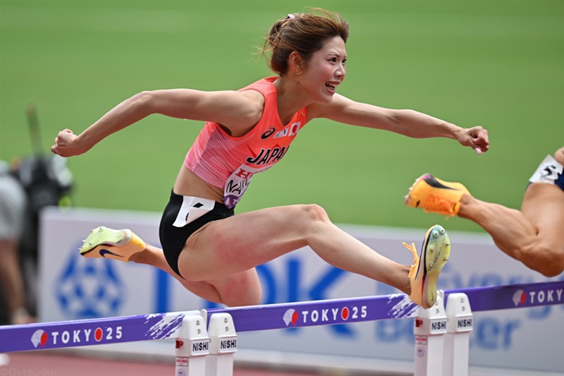 初出場の100mH中島ひとみ 12秒88で堂々予選突破！ 15日の準決勝へ進出／東京世界陸上