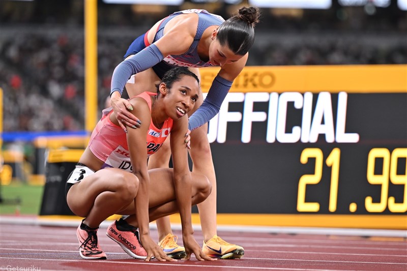 井戸アビゲイル風果200m準決勝23秒15 組8着も日本勢14年ぶりセミファイナルを走り抜く／東京世界陸上