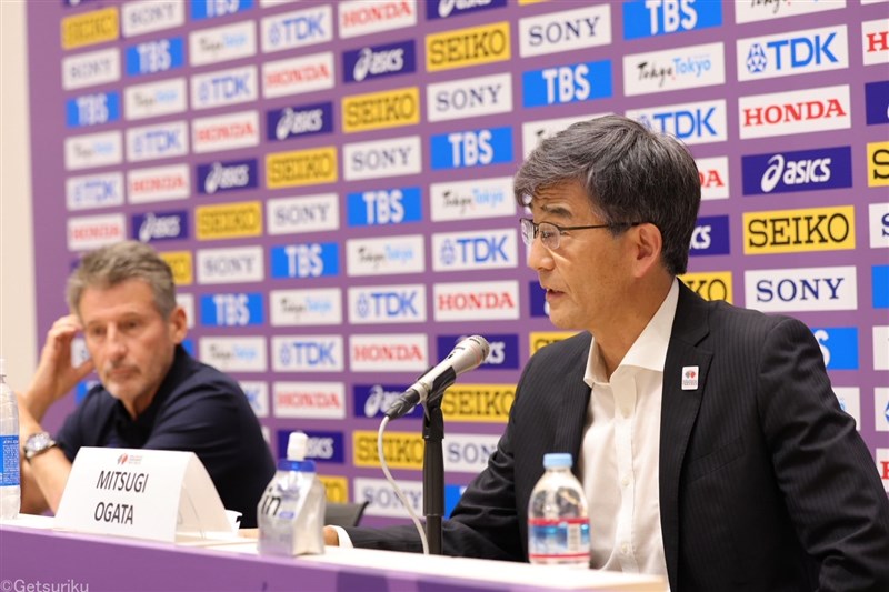 東京世界陸上財団の尾縣会長 連日の盛況に「深い感動を覚えた。一過性にならないように陸上をアピールしたい」／東京世界陸上