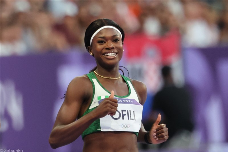 パリ五輪200m6位・オフィリがナイジェリアからトルコ“移籍”へ SNSで表明 東京世界陸上は出場せず