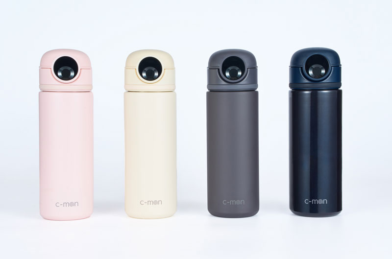 【プレゼント】指紋でロックを解除！温冷対応の生体認証がついたハスラックの次世代スマートボトル「c-mon」／2025年10月号