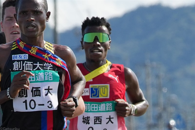 3区は城西大がキムタイの快走でトップ！國學院大が2位浮上 早大は3位中継 駒大は7位／出雲駅伝