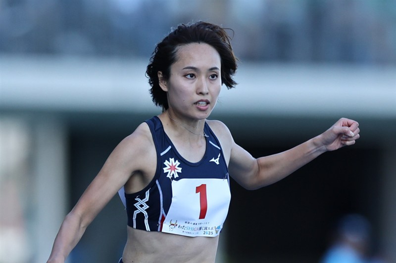 御家瀬緑が女子100mで快勝！ 来季のアジア大会のメダル目標に「11秒1から2台が必要」／滋賀国スポ