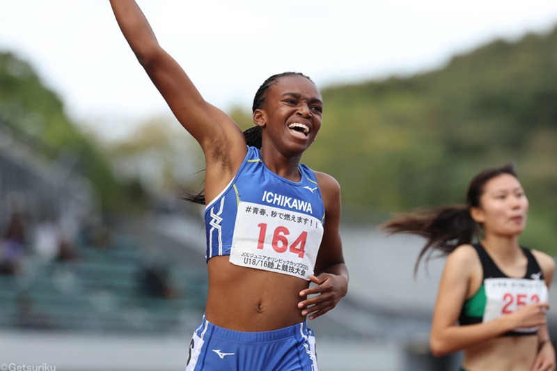 バログン・ハルが300m37秒88の高校歴代2位＆U18最高記録！ 「後半に第2のギアを上げられた」／U18・16大会