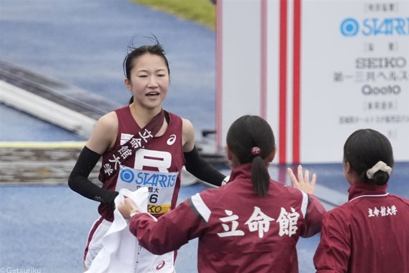 前回女王・立命大は5位「前半から出し切れなかった」98年からのトップ5継続/全日本大学女子駅伝