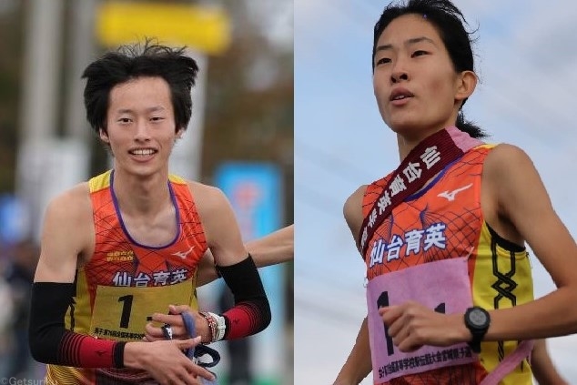 仙台育英が11年連続の男女V! 男子は2時間1分45秒の大会新 女子は下級生主体で34回目の都大路へ/宮城県高校駅伝