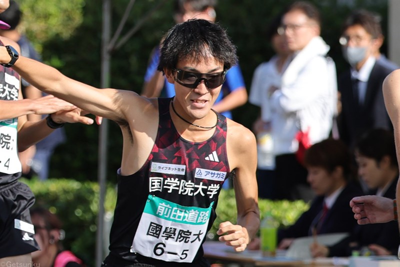 5区は國學院大・高山豪起が首位固め！ 2連覇に向けアンカー・上原琉翔へ／出雲駅伝