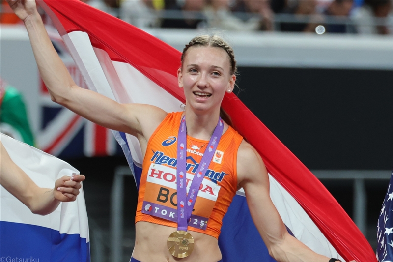 女子400mH世界選手権連覇のボルが800mに挑戦！ 「新しい旅を楽しみ準備ができている」