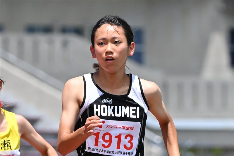 【女子200m】酒井菜夏(金沢ACJr/北鳴中3)24秒37=中学歴代8位タイ