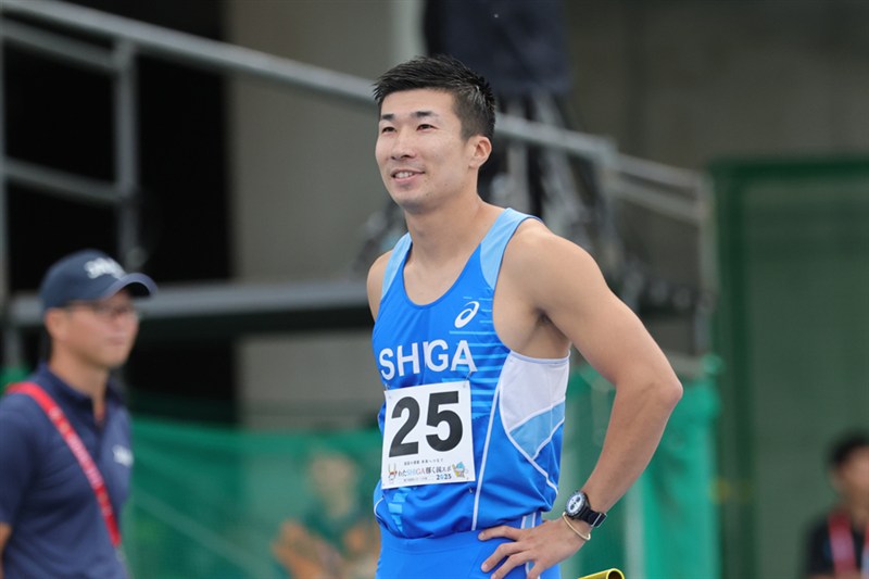 桐生祥秀が凱旋！「初めて100mを走った場所」地元の声援受けリレー激走／滋賀国スポ