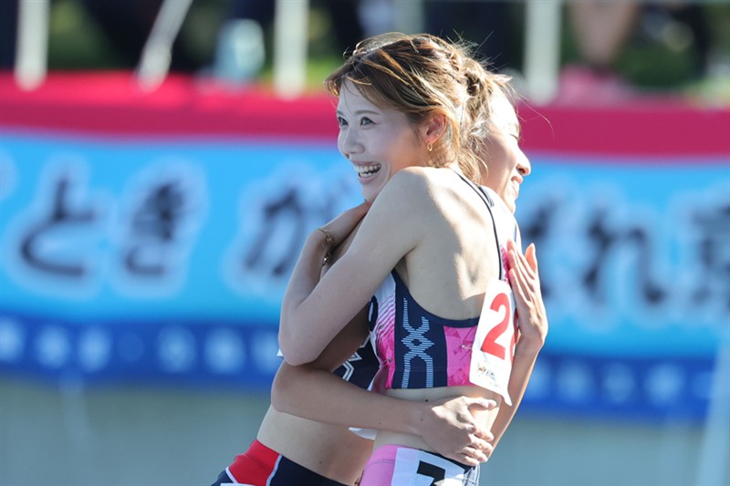 中島ひとみ100mで11秒66の2位！3本とも自己記録上回る 100mH「来年は日本記録、12秒5台を」／滋賀国スポ