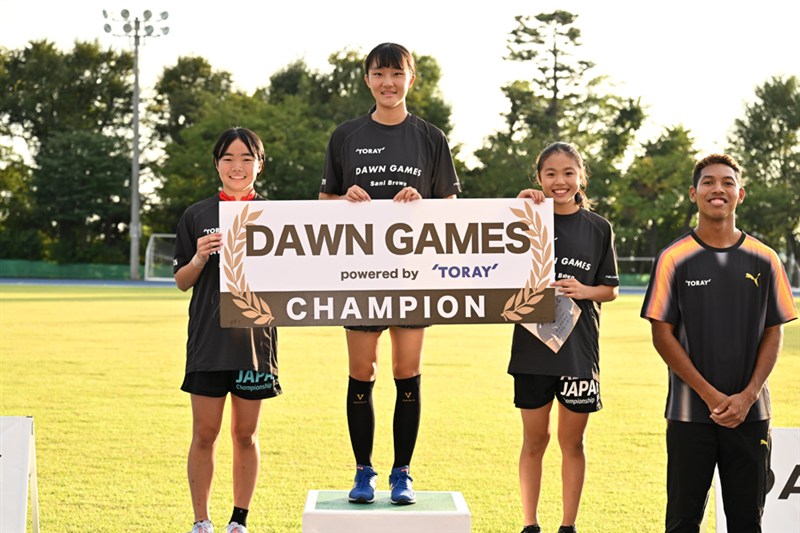 サニブラウン主催のDAWN GAMES決勝大会開催「横のつながりを大切にしてほしい」子どもたちの走りに興奮