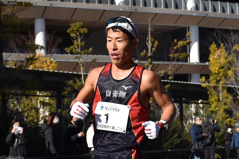 世界陸上銅・勝木隼人がマラソン競歩初王者 2時間55分28秒で目標通りの「サブ3」達成/高畠競歩