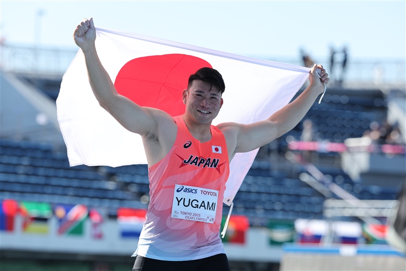 円盤投・湯上剛輝が2大会ぶり世界一「やっと取れた」デフリンピック新の58m93