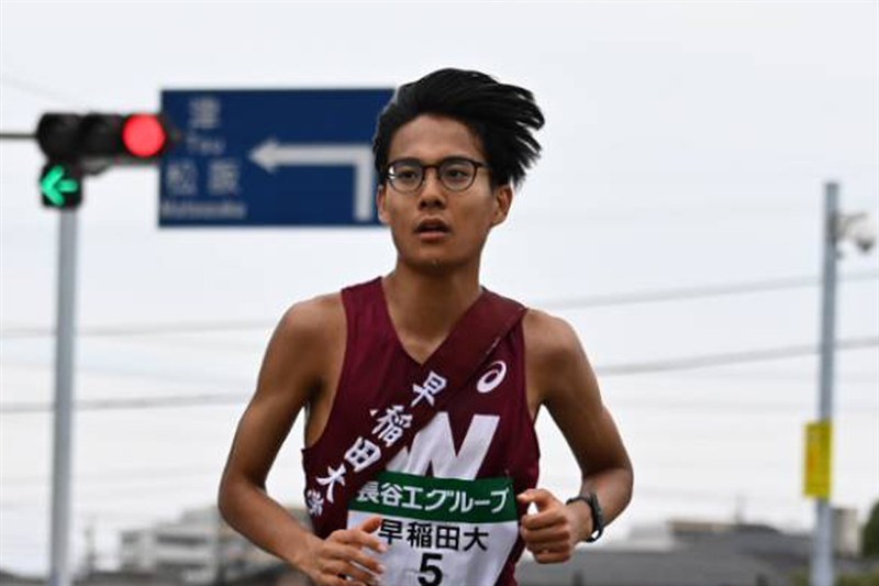早大・工藤慎作 8区大先輩の記録を30年ぶりに更新「できたら面白いと思っていました」／全日本大学駅伝