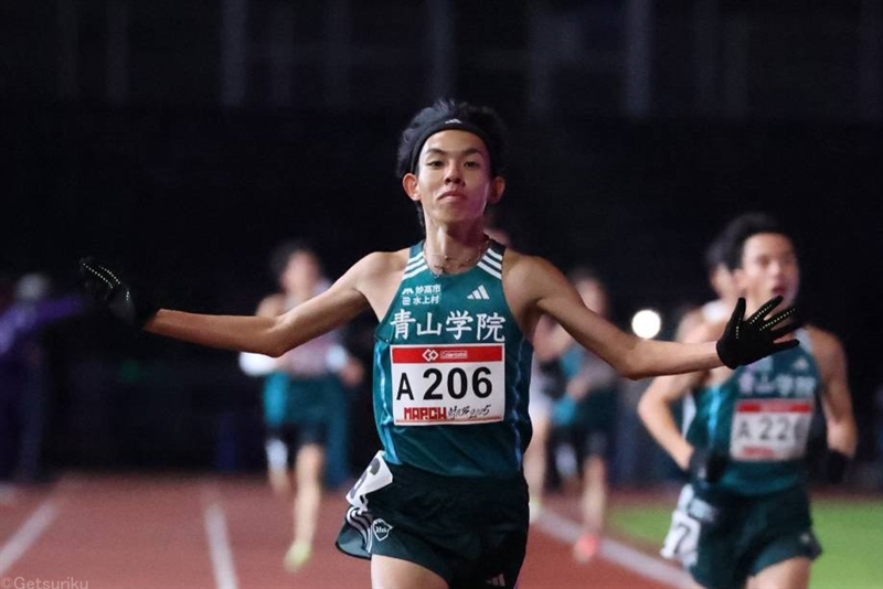 青学大・黒田朝日が27分37秒62！ 27分台5人がマーク「1ヵ月後に最高の状態で臨みたい」／MARCH対抗戦