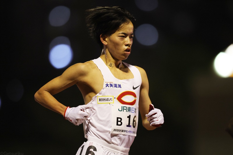 中大・岡田開成が27分37秒06!!「100点」の快走で日本人学生歴代7位！箱根Vへ「仕上がってきた」／八王子LD
