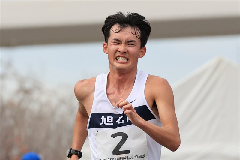 川野将虎 5000ｍ競歩で日本歴代3位18分24秒97！ 高校生・馬場康成が20分03秒31／ひろしま県央競歩