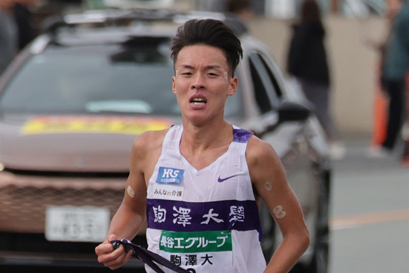 駒大7区・佐藤圭汰が快走！リードを1分55秒に拡大、2年ぶり王座奪還へ大きく近づく／全日本大学駅伝