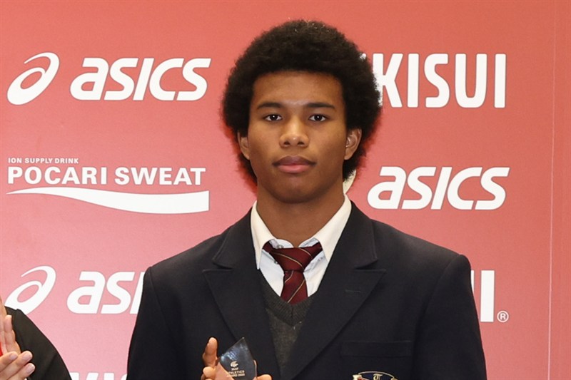 110ｍH高校記録保持者・古賀ジェレミー 「シニアでも戦っていきたい」／陸連アワード