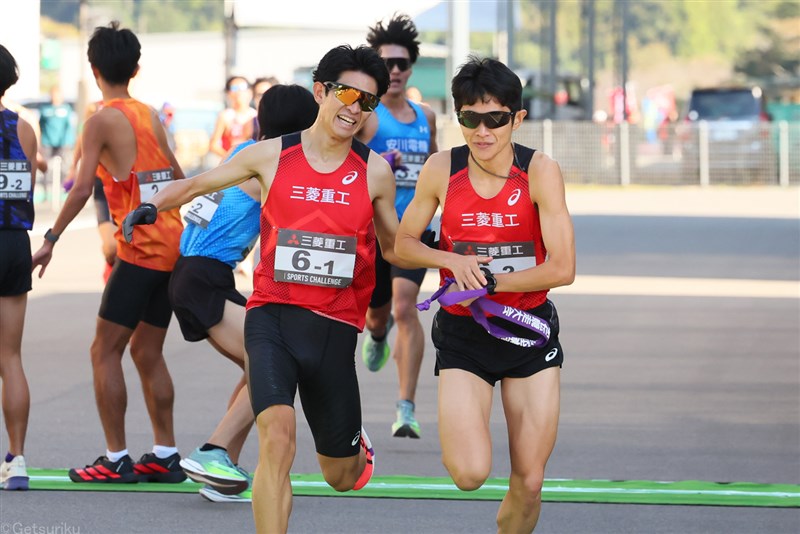 三菱重工・近藤亮太が1区区間賞！東京世界選手権マラソン後初レースで力走／九州実業団駅伝